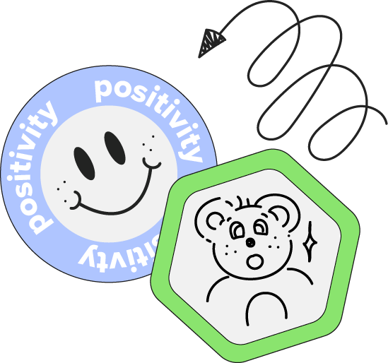 positivity sticker